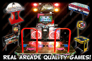south florida party entertainment arcade games